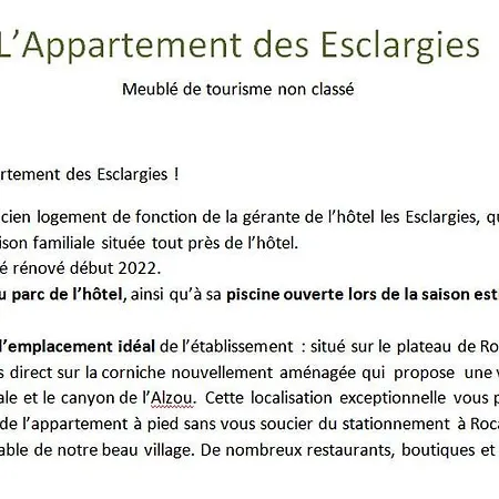 Des Esclargies * روكامادور